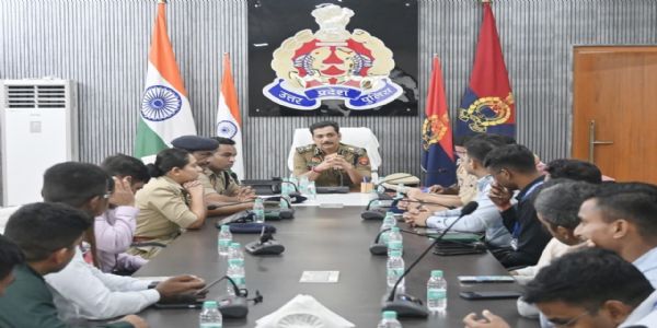 आईपीएस प्रशिक्षु अधिकारियों को पुलिस कमिश्नर मोहित अग्रवाल ने दिए उत्कृष्ट पुलिसिंग के गुरुमंत्र