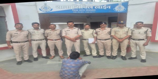 सागर में 48 घंटे में सुलझी हत्या की गुत्थी, पैसों के विवाद में कुल्हाड़ी से की थी हत्या
