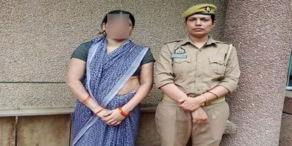 पति ने फांसी लगाकर की थी आत्महत्या, आरोपित पत्नी गिरफ्तार