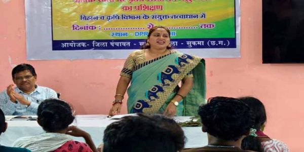 सुकमा में जैविक खेती सह-प्रशिक्षण कार्यक्रम का हुआ शुभारंभ