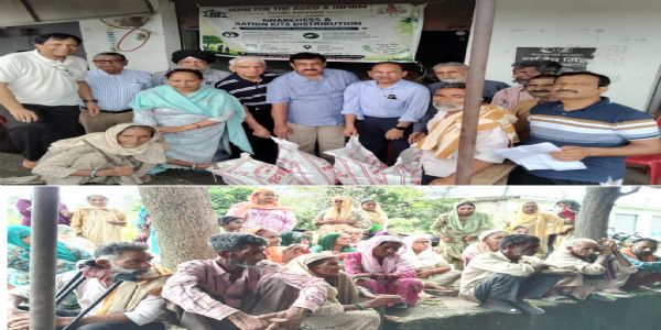 निराश्रित बुजुर्गों की पहचान के लिए नगरोटा में जागरूकता अभियान, 65 जरूरतमंद परिवारों को राशन किट वितरित