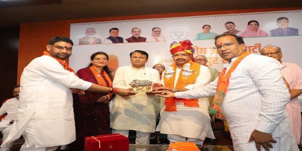 भाजपा जयपुर शहर की संगठनात्मक बैठक में ‘हर घर तिरंगा अभियान’ को जन-जन तक पहुंचाने का आह्वान