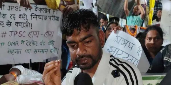जेएसएससी-जेएसएससी आंदोलन में छात्रों के समर्थन के लिए पहुंचे जयराम, बोले- सदन में उठाऊंगा हर मांग