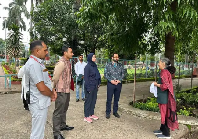 ब्रिक्स प्रतिनिधियों ने वन विहार का भ्रमण किया