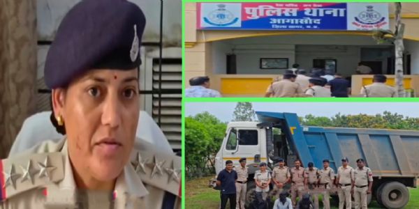सागरः बीना रिफाइनरी के गेट नंबर एक से चोरी हुआ डंपर राजस्थान से बरामद, 3 आरोपी गिरफ्तार