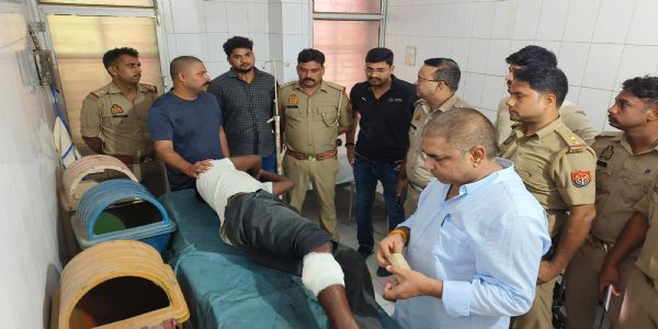 प्रतापगढ़ : पुलिस मुठभेड़ में एक शातिर बदमाश गिरफ्तार