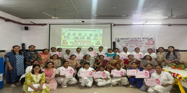 मां का दूध शिशु का पहला, सर्वोत्तम और संपूर्ण आहार : डॉ. सीमा द्विवेदी
