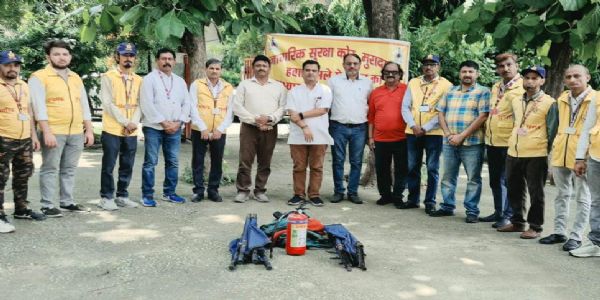 हिंदू कॉलेज में आपदा प्रबंधन विषयक मॉक ड्रिल का सफल आयोजन