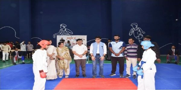 अमरेली में जिला स्तरीय कराटे प्रतियोगिता आयोजित, स्वास्थ्य मंत्री प्रफुल पानशेरिया ने खिलाड़ियों का बढ़ाया उत्साह