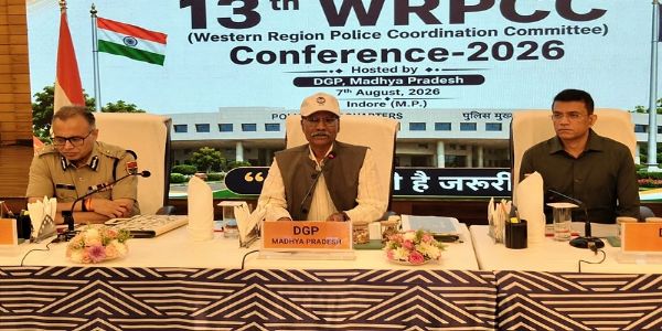 मप्र के इंदौर में 13वीं पश्चिम क्षेत्रीय पुलिस समन्वय समिति की बैठक सम्पन्न