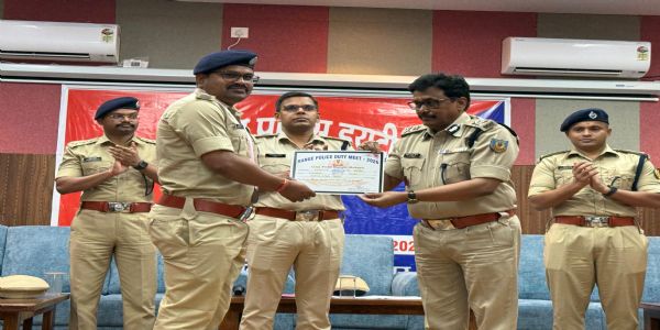 कोयला क्षेत्रीय पुलिस ड्यूटी मीट में धनबाद ओवरऑल चैंपियन