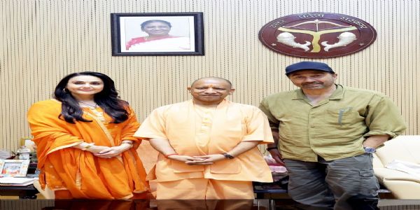 अभिनेत्री प्रीति जिंटा ने किए श्री रामलला के दर्शन, मुख्यमंत्री से मिली