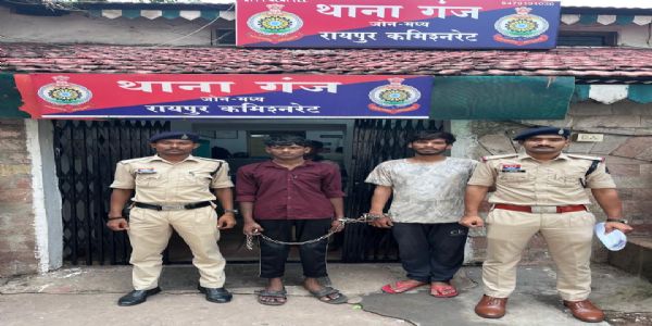 रायपुर में नशे के सौदागरों पर शिकंजा, 200 नशीली टैबलेट के साथ दो गिरफ्तार