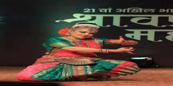 श्रावण महोत्सव की दूसरी संध्या में हुई एकल शास्त्रीय गायन, समूह वादन पखावज, समूह नृत्य भरतनाट्यम की प्रस्तुति