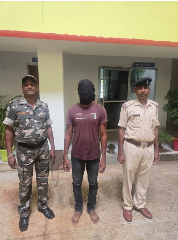 गिरफ्तार आरोपी मोती रंजन गिरफ्तार आरोपी मोती रंजन