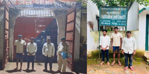 वन्यजीव तस्करों पर कड़ी कार्रवाई, सांभर शिकार मामले में तीन आरोपित गिरफ्तार, भेजे गए जेल
