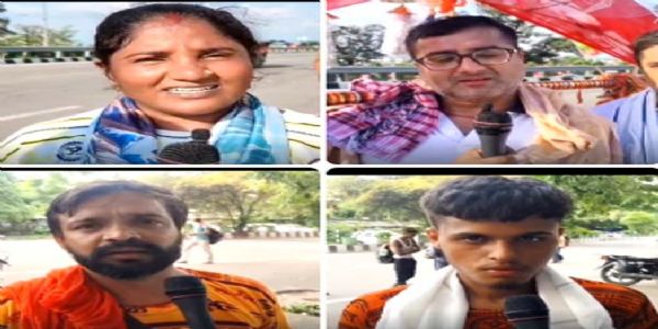 डाक कांवड़ यात्रा में उमड़ा आस्था का सैलाब