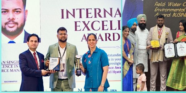 पवन सिंह पटेल जल संरक्षण एवं प्राकृतिक संसाधन प्रबंधन के दो प्रतिष्ठित पुरस्कारों से सम्मानित