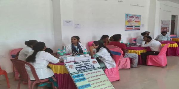 बड़हरा पंचायत में लगा सहयोग शिविर, ग्रामीणों की समस्याओं का मौके पर हुआ समाधान