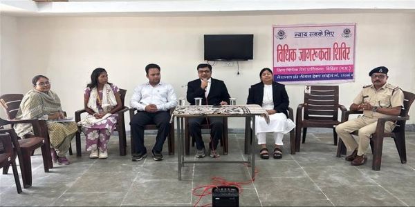 विदिशाः उप जेल गंजबासौदा में बंदियों को दी गई कानूनी जानकारी