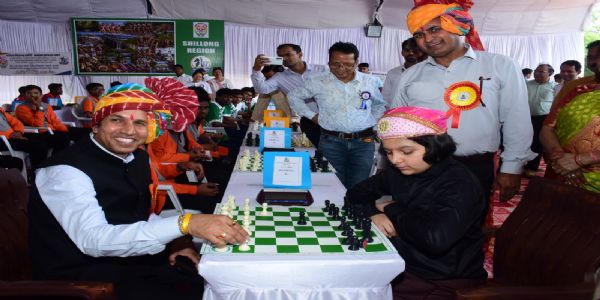 जवाहर नवोदय विद्यालय मावली में 17वीं राष्ट्रीय शतरंज प्रतियोगिता का भव्य आगाज