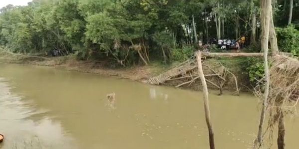 नाती को बचाकर सुरक्षित किनारे पहुंचाया, तेज बहाव में बह गए 69 वर्षीय दादा