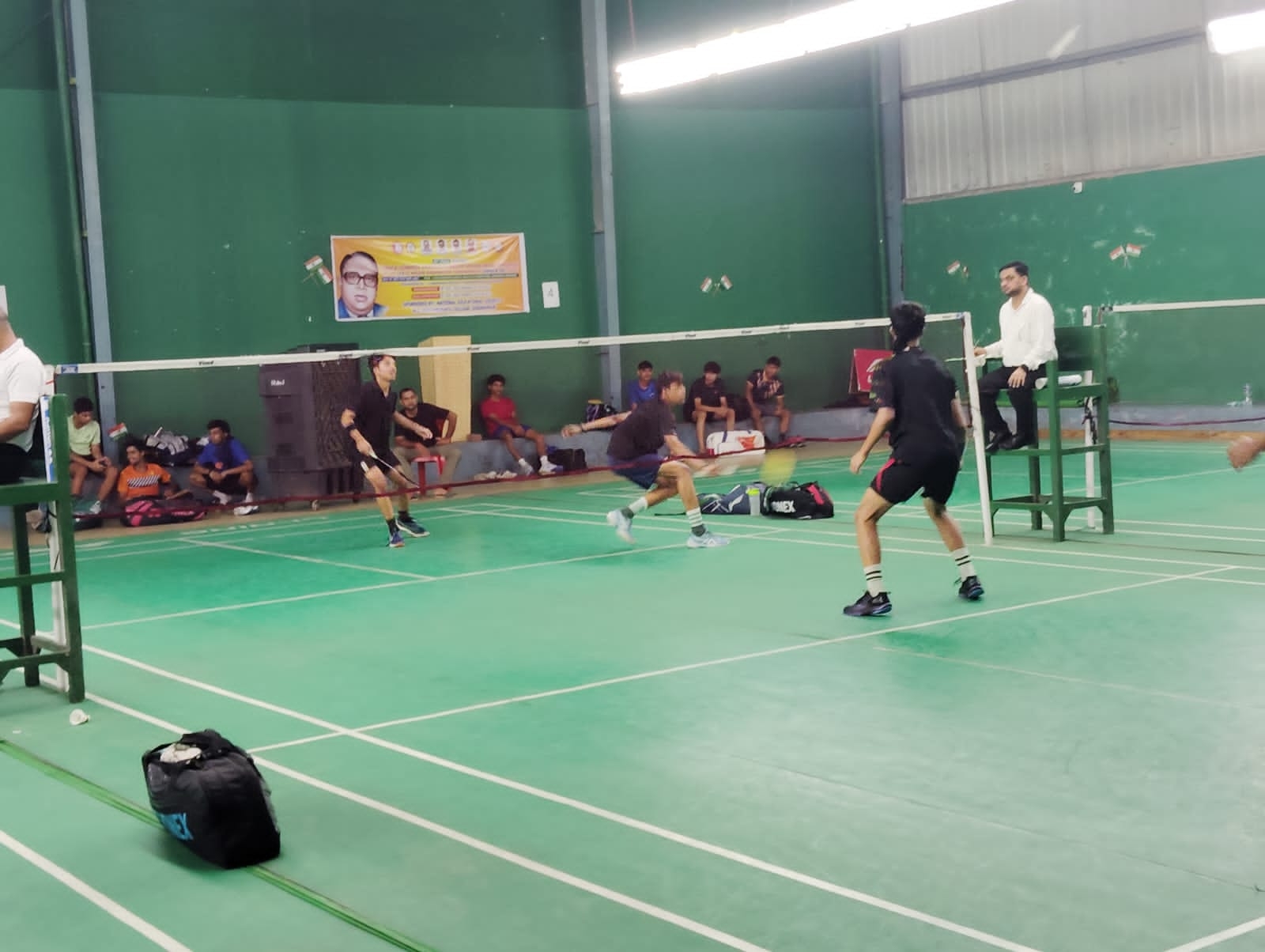 राज्य स्तरीय अंडर-19 बैडमिंटन प्रतियोगिता में फाइनल में पहुंची गोरखपुर की आदित्या यादव और मुरादाबाद की रिद्धिमा सिंह की जोड़ी। राज्य स्तरीय अंडर-19 बैडमिंटन प्रतियोगिता में फाइनल में पहुंची गोरखपुर की आदित्या यादव और मुरादाबाद की रिद्धिमा सिंह की जोड़ी।