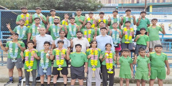 सोनीपत: हरियाणा स्टेट पेनचक सिलाट कप के 25 पदक विजेताओं का स्वागत
