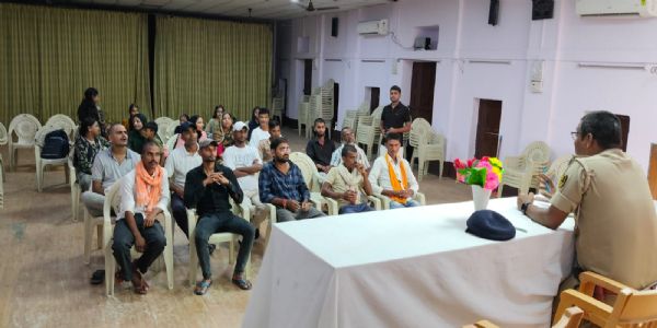 सोखोदेवरा में अपराध नियंत्रण को पुलिस–पब्लिक लोक संवाद गोष्ठी का आयोजन