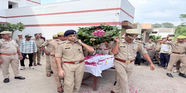 गार्ड ड्यूटी पर तैनात हेड कांस्टेबल की संदिग्ध हालत में मौत