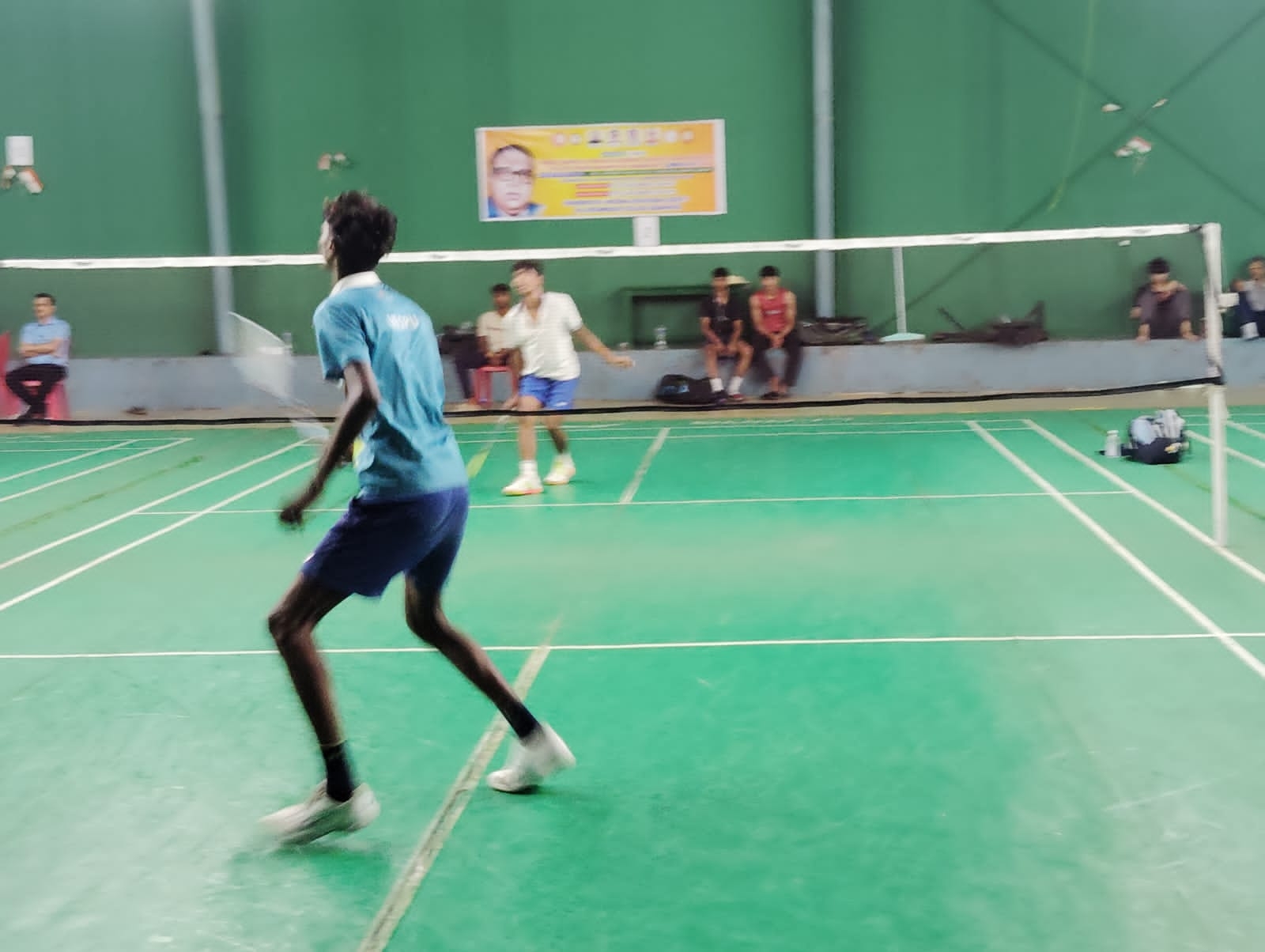 राज्य स्तरीय अंडर-19 बैडमिंटन प्रतियोगिता में फाइनल में पहुंची गोरखपुर की आदित्या यादव और मुरादाबाद की रिद्धिमा सिंह की जोड़ी। राज्य स्तरीय अंडर-19 बैडमिंटन प्रतियोगिता में फाइनल में पहुंची गोरखपुर की आदित्या यादव और मुरादाबाद की रिद्धिमा सिंह की जोड़ी।