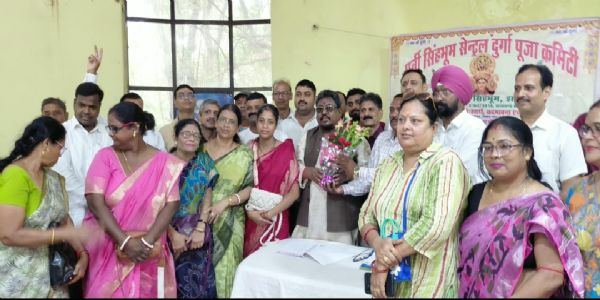 दुलाल भुइयां फिर बने पूर्वी सिंहभूम सेंट्रल दुर्गा पूजा समिति के अध्यक्ष,ललन यादव को महासचिव की जिम्मेदारी