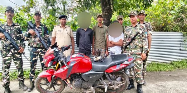 एसएसबी और जोगबनी पुलिस की संयुक्त कार्रवाई में 210 ग्राम ब्राउन शुगर के साथ दो तस्कर गिरफ्तार
