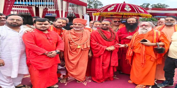 जगजीतपुर में नूतन विश्रांति भवन का शिलान्यास