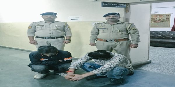 ठियोग में वाहन के अंदर मिला चिट्टा, दो गिरफ्तार