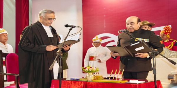 पटना उच्च न्यायालय के नवनियुक्त न्यायाधीश के रुप में वी. कामेश्वर राव ने ली शपथ
