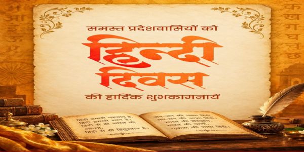 हिंदी दिवस पर वित्त मंत्री ओपी चौधरी ने दी देशवासियों को हार्दिक शुभकामनाएं