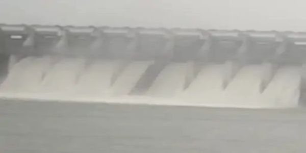 शहडोल: बाणसागर बांध 98 प्रतिशत का भरा, भराव से सिर्फ 6 सेंटीमीटर नीचे