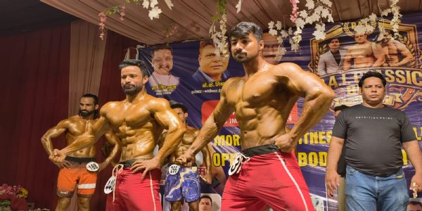 बॉडीबिल्डिंग प्रतियोगिता में मेरठ के सरफराज बने नॉर्थ इंडिया चैंपियन
