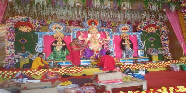 गांधी मैदान में गणेश महोत्सव का भव्य शुभारंभ, दर्शन के लिए खुले पट