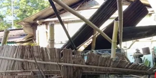 सामागुड़ी में जंगली हाथियों का आतंक, कई गरीब परिवारों के घर क्षतिग्रस्त