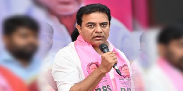 केटीआर ने कांग्रेस सरकार पर अराजकता फैलाने का लगाया आरोप