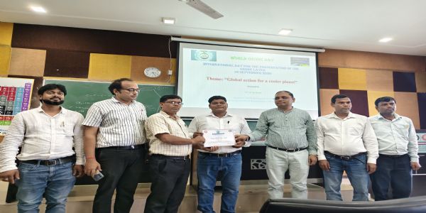ओजोन संरक्षण पूरी दुनिया की जिम्मेदारी : डॉ श्रावण कुमार