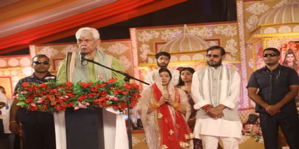 भोले शंकर की कथा सत्य के साधकों के लिए किसी तीर्थ से कम नहीं है : मनोज सिन्हा