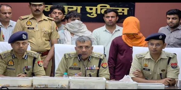 मथुरा में 12 करोड़ की चोरी का 24 घंटे में खुलासा, पूर्व नौकर निकला मास्टरमाइंड