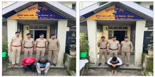 शिमला पुलिस ने पंजाब से पकड़ा चिट्टा सप्लायर, इस साल 77 मुख्य सप्लायर गिरफ्तार