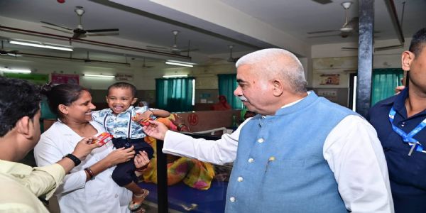 कन्नौज : सेवा एवं संकल्प अभियान’ के अंतर्गत संयुक्त जिला अस्पताल में विशाल रक्तदान शिविर आयोजित