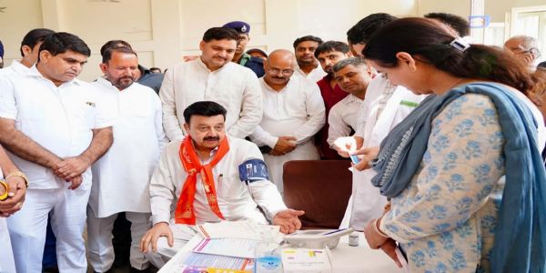 गुरुग्राम: सेवा एवं जनकल्याण के अभियान का मंत्री राव नरबीर ने किया आगाज