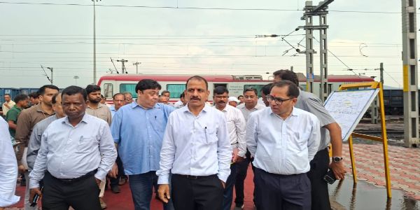 झारसुगुड़ा स्टेशन पर बढ़ेंगी रेल लाइनें और प्लेटफॉर्म