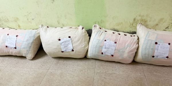 खड़गपुर में 76 किलो से अधिक गांजा बरामद, दो गिरफ्तार